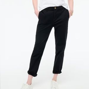 J Crew high-rise girlfriend chino pant